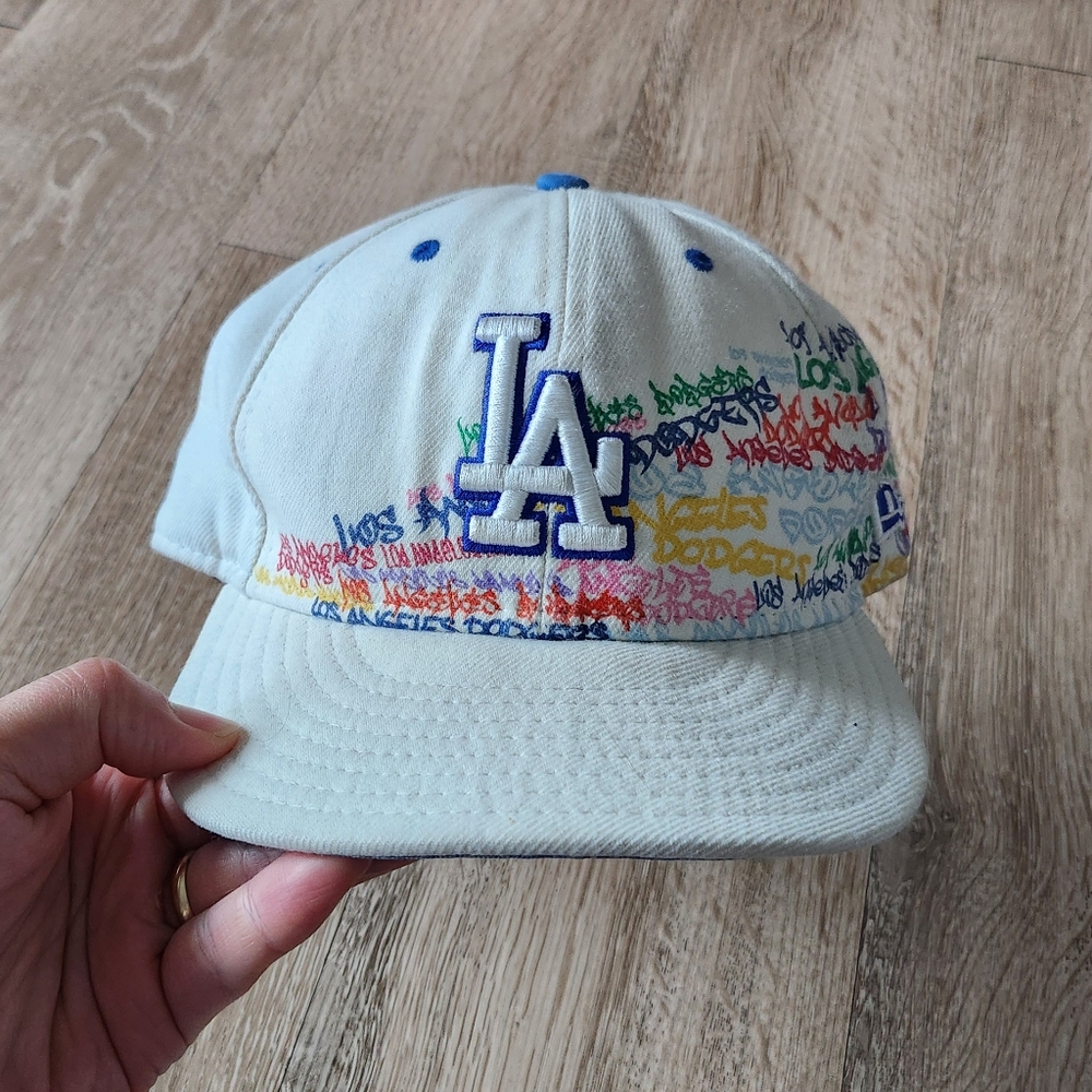 Y2K New Era Los Angeles Dodgers Graffiti Cap